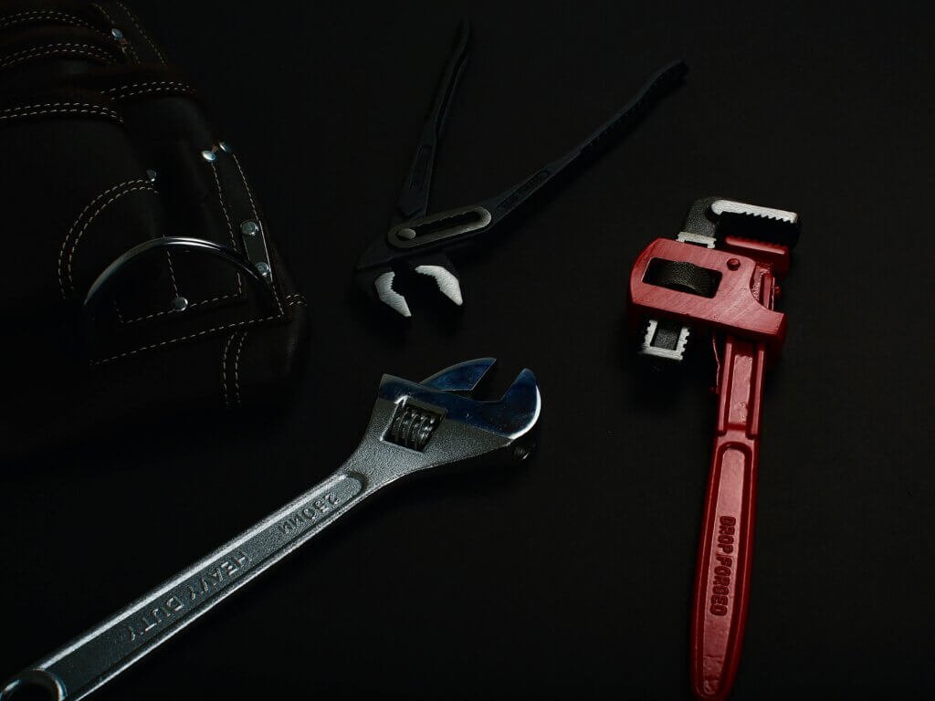 Image showcasing a set of tools that are meant for different jobs, similar to tools used in email marketing automation.